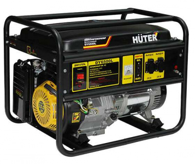 Бензиновый генератор Huter DY6500L