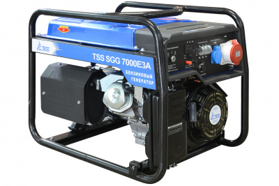 Бензиновый генератор TSS SGG 7000 E3A с электростартом 3 фазы