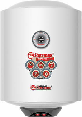 Накопительный электрический водонагреватель Thermex Praktik 30 V Slim