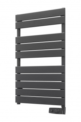 Электрический полотенцесушитель Atlantic Adelis ANT 500W 998х556 ТЭН антрацит